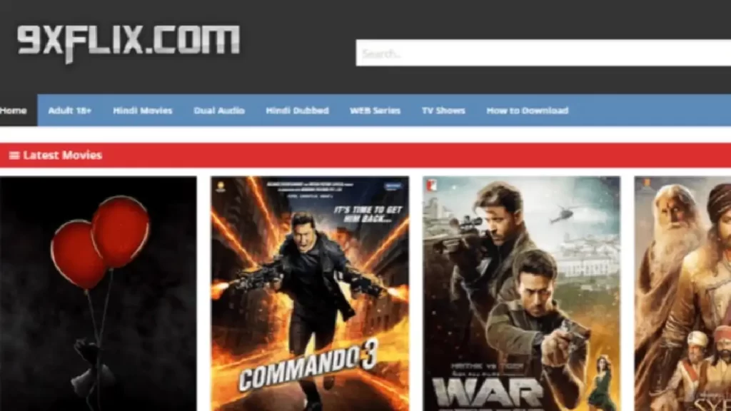 9xflix- Bollywood, Hollywood Movies Download Website For Free 9xflix