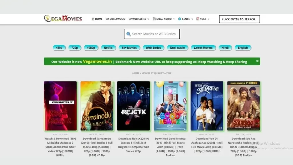 Vegamovies 2022: Latest Full HD Bollywood, Hollywood, Movies Download Site