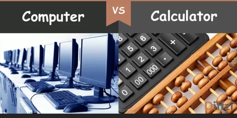 Difference Between Computer And Calculator